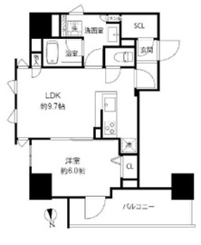 プレール・ドゥーク浅草橋 1103 間取り図