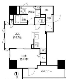 プレール・ドゥーク浅草橋 703 間取り図