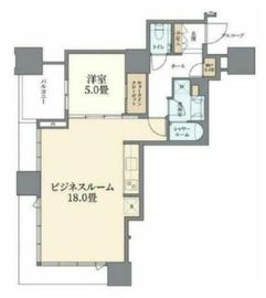 ドゥ・トゥール 47階 間取り図