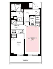 ブリリアタワーズ目黒 7階 間取り図