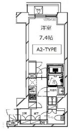 S-RESIDENCE月島 (エスレジデンス月島) 501 間取り図