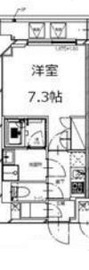 S-RESIDENCE月島 (エスレジデンス月島) 203 間取り図