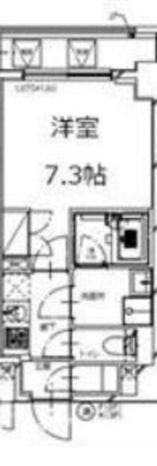 S-RESIDENCE月島 (エスレジデンス月島) 404 間取り図