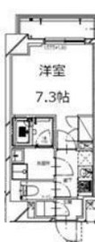 S-RESIDENCE月島 (エスレジデンス月島) 205 間取り図