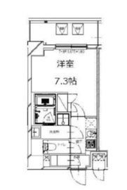 S-RESIDENCE月島 (エスレジデンス月島) 702 間取り図