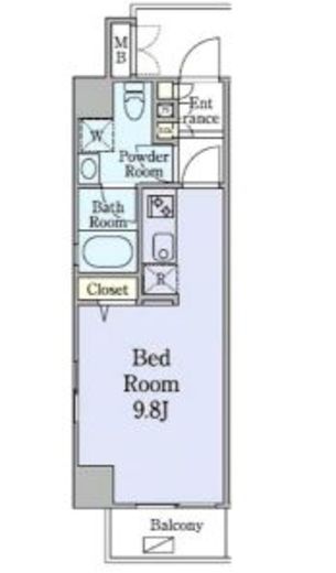 Cerezo N 401 間取り図