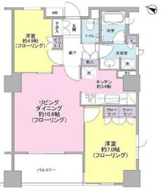 アトラス雑司が谷 9階 間取り図