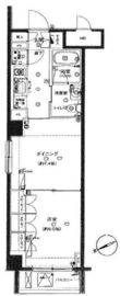 フィース水天宮前 2階 間取り図