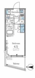 パークキューブ大井町レジデンス 309 間取り図