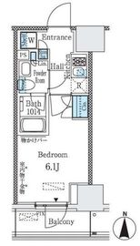 パークキューブ大井町レジデンス 503 間取り図