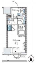 パークキューブ大井町レジデンス 604 間取り図