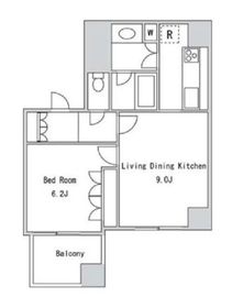 LaSante一番町 703 間取り図