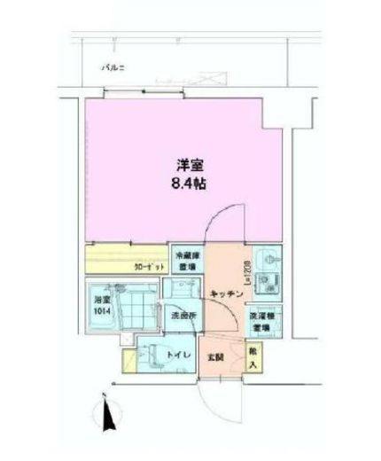 木場レジデンス壱番館 604 間取り図