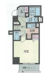 エオラス白金 302 間取り図