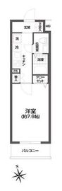 エルスタンザ浅草 402 間取り図