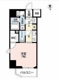 プレール・ドゥーク菊川駅前 11階 間取り図