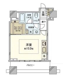 シティタワー高輪 5階 間取り図