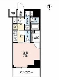 プレール・ドゥーク菊川駅前 2階 間取り図