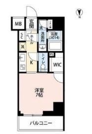 プレール・ドゥーク菊川駅前 12階 間取り図