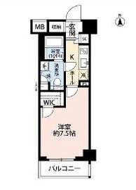 プレール・ドゥーク菊川駅前 3階 間取り図