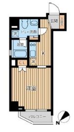 オーキッドレジデンス蔵前Ⅱ 305 間取り図