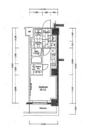 ザ・パークハビオ新宿 120 間取り図