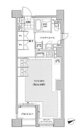 パークフラッツ銀座イースト 301 間取り図