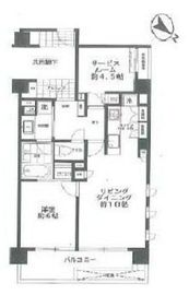 ピアース恵比寿 3階 間取り図