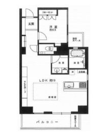 グランドメゾン恵比寿の杜 7階 間取り図