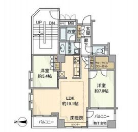 サンクタス東京スクエア 904 間取り図