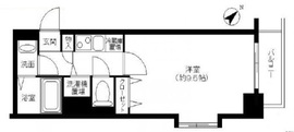 グランド・ガーラ西麻布 3階 間取り図