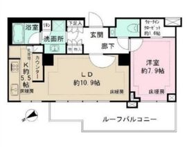 ザ・パークハウスグラン南青山 4階 間取り図