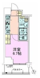 門前仲町レジデンス参番館 504 間取り図