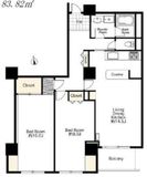 3-4-609 間取り図