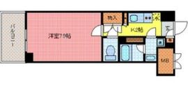 ナーベルお茶の水 808 間取り図