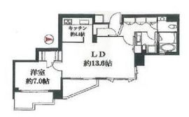 フォルム市谷冨久町 3階 間取り図