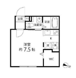 ブランシェ中野本町 207 間取り図