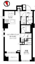 アトラス西麻布 3階 間取り図