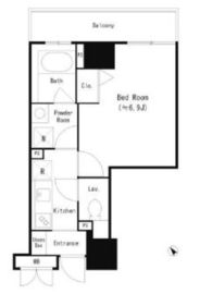 ユーストリア駒沢 302 間取り図