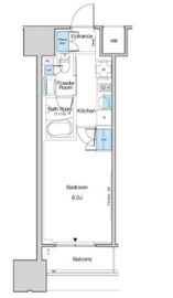 ルフォンブランシェ品川南大井 403 間取り図