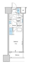 ルフォンブランシェ品川南大井 405 間取り図