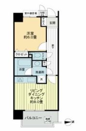 ライオンズマンション白金台 8階 間取り図