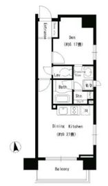 パークキューブ上野 903 間取り図