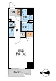 HF錦糸町レジデンス 701 間取り図