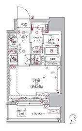 クレイシア大井町 2階 間取り図