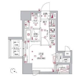 クレイシア大井町 11階 間取り図