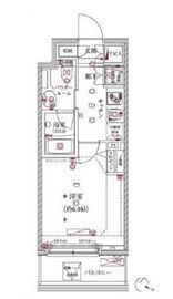 クレイシア大井町 2階 間取り図