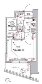 クレイシア大井町 11階 間取り図