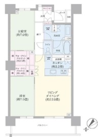 パークホームズ豊洲ザ・レジデンス 17階 間取り図