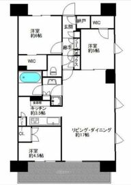 ザ・パークハウス東陽町レジデンス 6階 間取り図